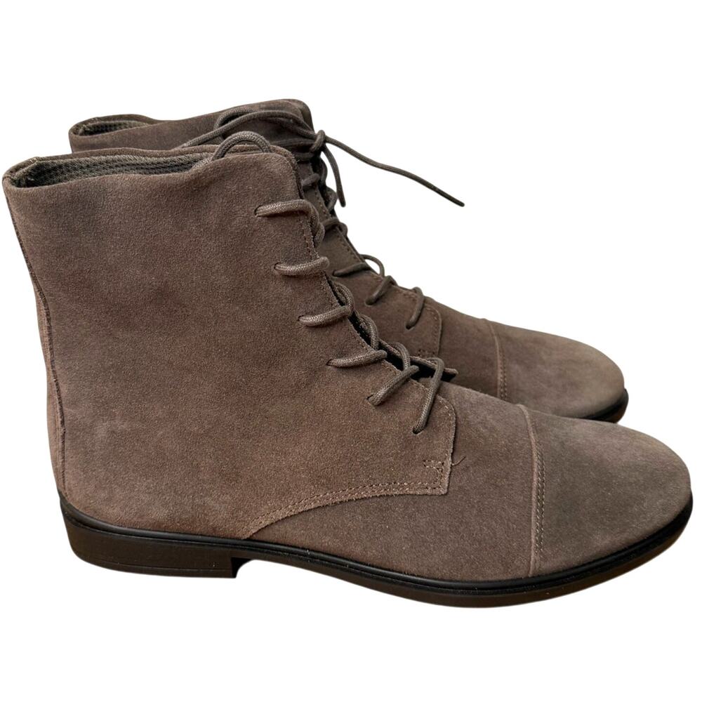 NEW ECCO Women's Touch 15 Lace Up Chukka Military Chelsea Ankle Boot Size 37